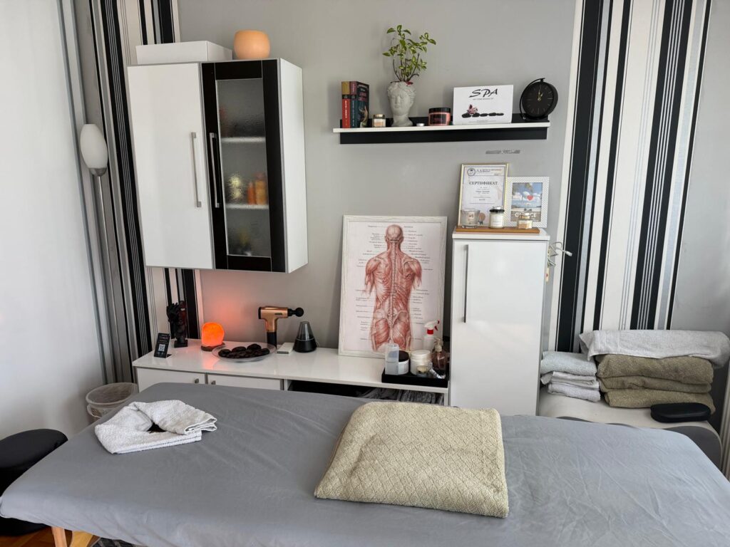 relax masaža opuštanje tela